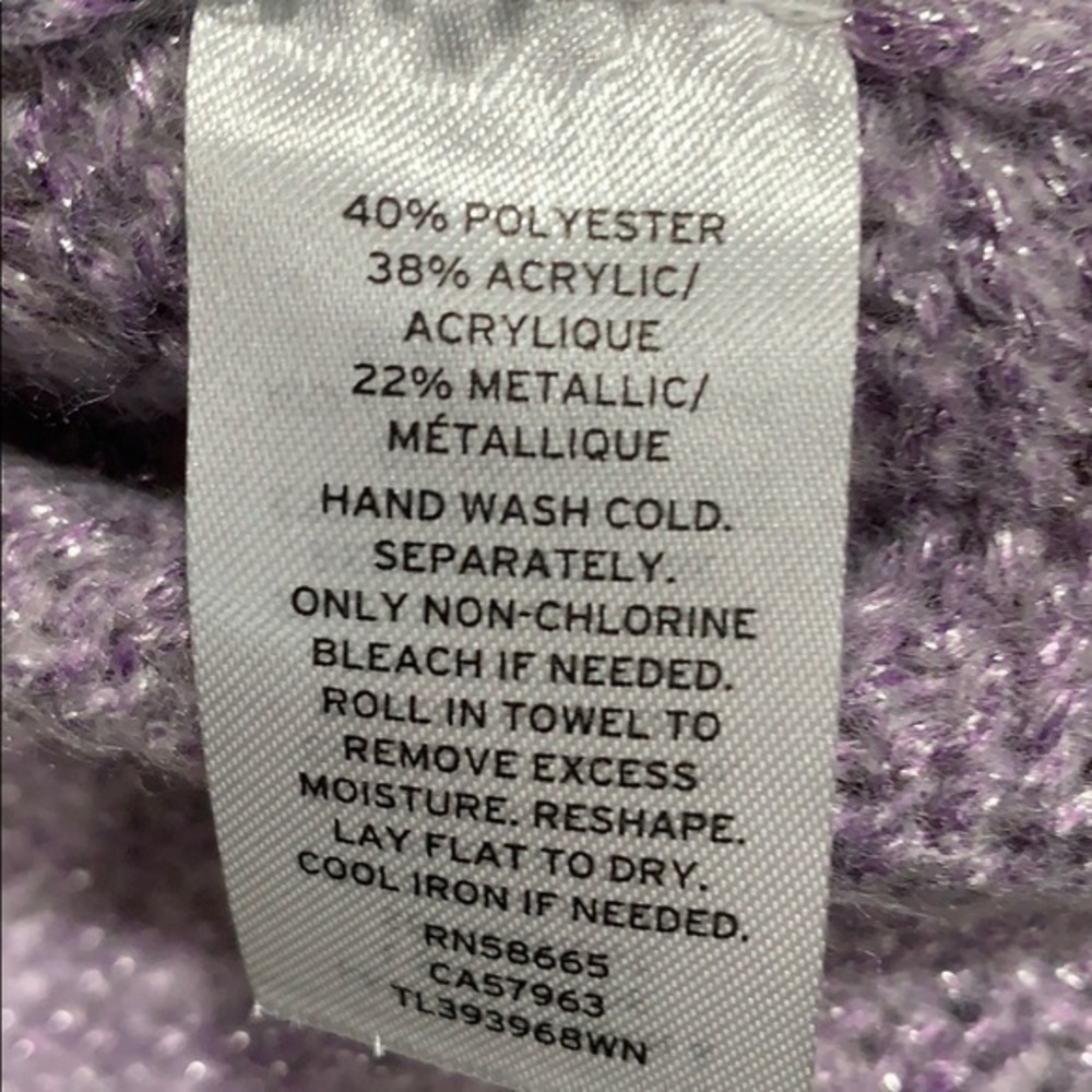 Leith Lavender Sparkle Sweater - Picture 3 of 4